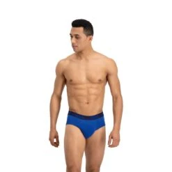 PUMA 2-pack Herenslips Blauw II