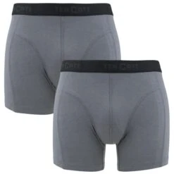 Ten Cate Basics 2-pack Bamboe Boxers Grijs