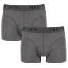 Ten Cate Basics 2-pack Boxer Trunks Antraciet Grijs