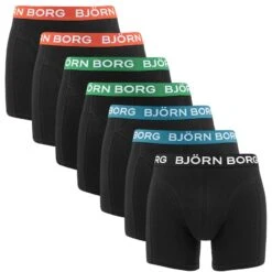 BJØRN BORG Björn Borg Cotton Stretch 7-pack Boxers Combi Zwart II