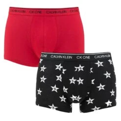 Calvin Klein Ck One 2-pack Boxers All Over Star Logo Multi