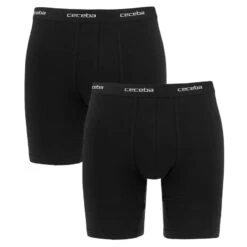 CECEBA 2-pack Long Boxers Zwart
