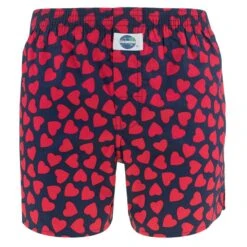 DEAL Wijde Boxershort Hearts Blauw