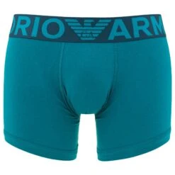 Emporio Armani Boxer Megalogo Basic Blauw