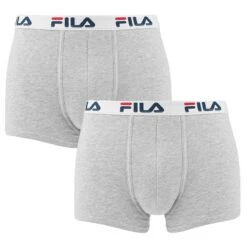 FILA 2-pack Boxers Basic Grijs