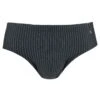 Götzburg Microfiber Herenslip Gestreept Zwart