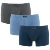 Götzburg 3-pack Boxers Basic Blauw & Grijs