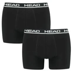 HEAD 2-pack Boxers Basic II Zwart