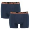 HEAD 2-pack Boxers Basic II Blauw IV