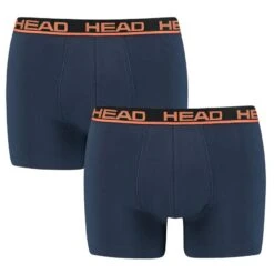 HEAD 2-pack Boxers Basic II Blauw IV