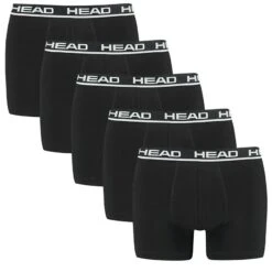 HEAD 5-pack Boxers Basic Zwart & Wit