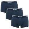 Hugo Boss BOSS Power 3-pack Boxer Trunks Blauw