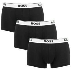 Hugo Boss BOSS Power 3-pack Boxer Trunks Combi Zwart