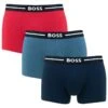 Hugo Boss BOSS Bold 3-pack Boxers Blauw & Rood