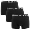 Jack & Jones 3-pack Boxers Sense Zwart II