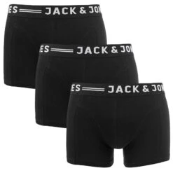 Jack & Jones 3-pack Boxers Sense Zwart II