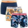 Jack & Jones 3-pack Boxers Tropical Flowers Multi