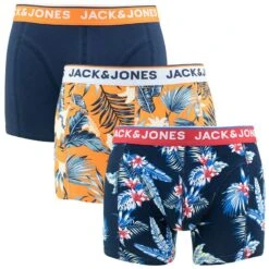 Jack & Jones 3-pack Boxers Tropical Flowers Multi