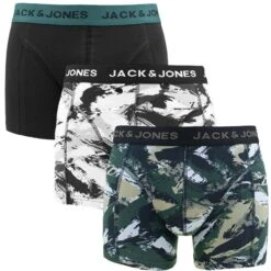 Jack & Jones 3-pack Boxers Effect Camo Multi
