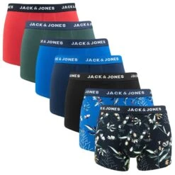 Jack & Jones 7-pack Boxers Small Flowers Multi