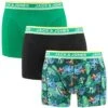 Jack & Jones 3-pack Boxers Miami Groen & Zwart