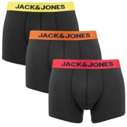Jack & Jones 3-pack Microfiber Boxers Modesto Zwart