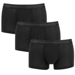 Michael Kors 3-pack Supima Boxers Basic Zwart