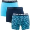 Michael Kors 3-pack Boxers All Over Logo Blauw