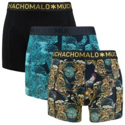 Muchachomalo 3-pack Boxers Man Rooster Multi