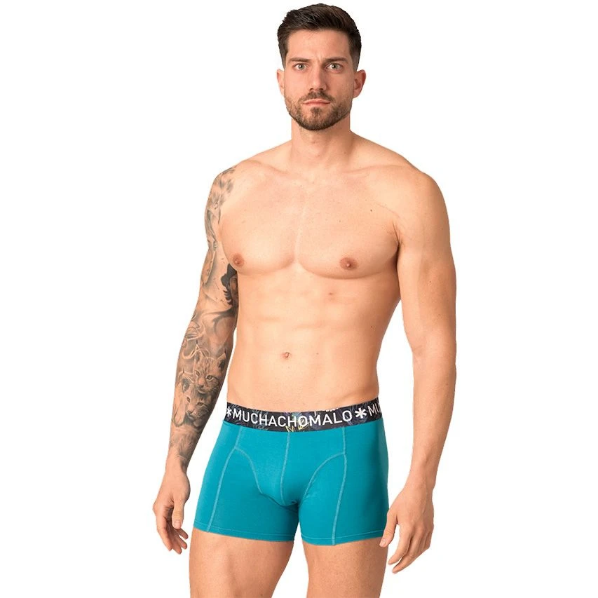 Muchachomalo 4-pack Boxers Baretta Blue Hawai Multi - Afbeelding 4