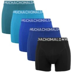 Muchachomalo Hello Sunshine 5-pack Boxers Basic Blauw & Zwart