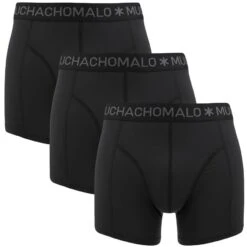Muchachomalo 3-pack Microfiber Boxers Zwart II