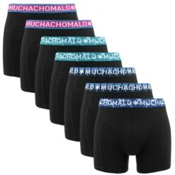 Muchachomalo 7-pack Boxers Combi Mix Zwart