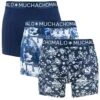 Muchachomalo 3-pack Boxers Floraldino Blauw