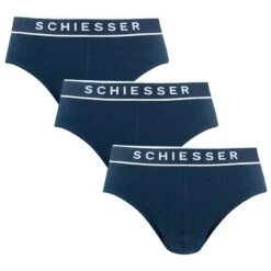 Schiesser 3-pack Herenslips Rio Blauw 803