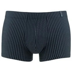 Schiesser Long Life Soft Boxer Stripe Blauw & Zwart
