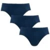 Schiesser 95/5 3-pack Herenslips Rio Basic Blauw