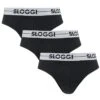 Sloggi Go 3-pack Herenslip Zwart
